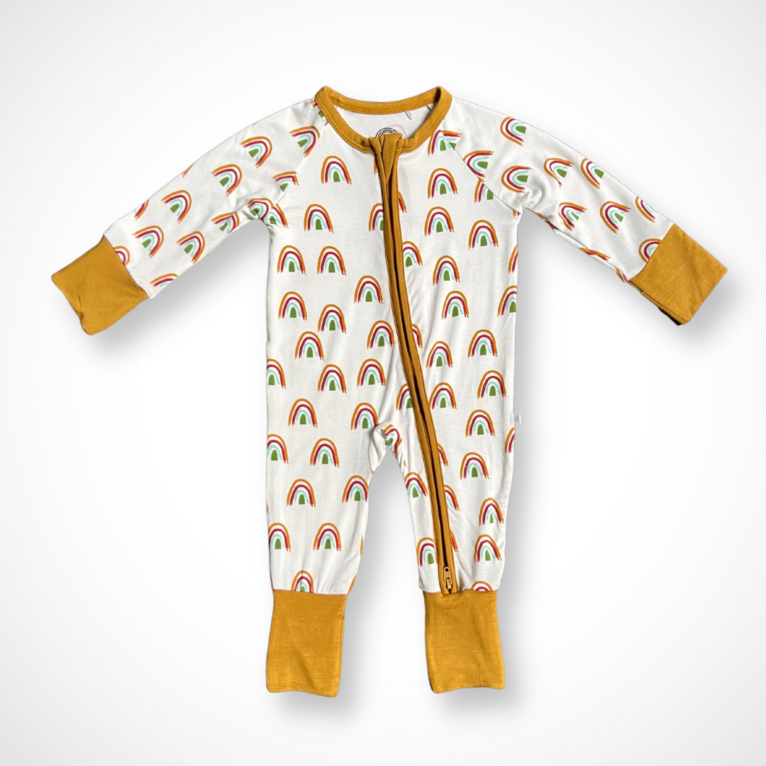 Bamboo Convertible Zipper Infant Outfit